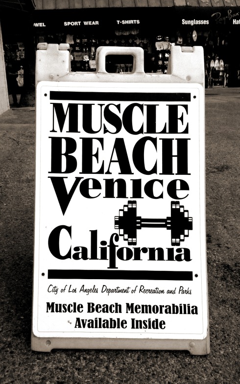MUSCLE BEACH!!